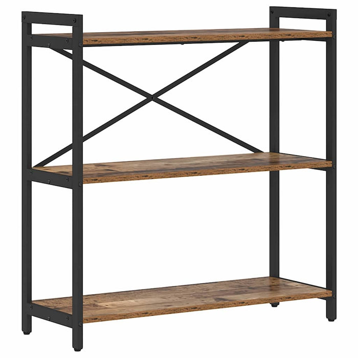 Bibliotecă Lemn vechi 80 x 30 x 83 cm Lemn compozit - WALTI WALTI