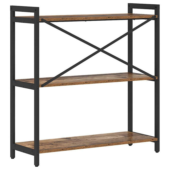 Bibliotecă Lemn vechi 80 x 30 x 83 cm Lemn compozit - WALTI WALTI