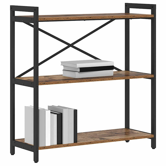 Bibliotecă Lemn vechi 80 x 30 x 83 cm Lemn compozit - WALTI WALTI