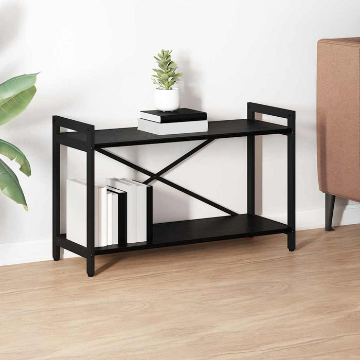 Bibliotecă Stejar negru 80 x 30 x 48.5 cm Lemn compozit - WALTI WALTI