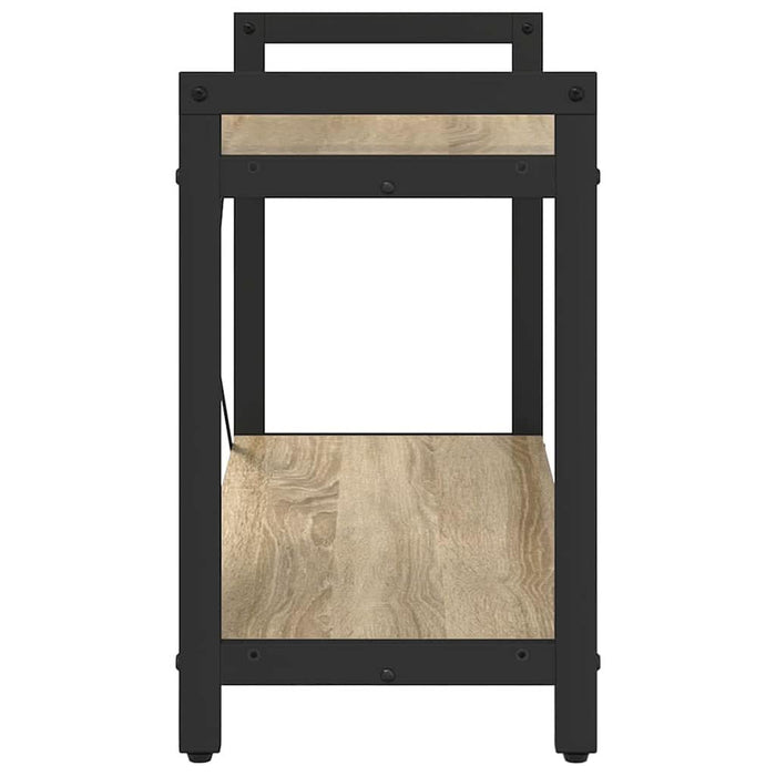 Bibliotecă Stejar sonoma 80 x 30 x 48.5 cm Lemn compozit - WALTI WALTI