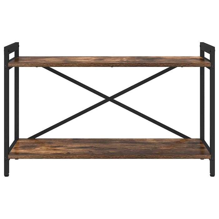 Bibliotecă Stejar afumat 80 x 30 x 48.5 cm Lemn compozit - WALTI WALTI
