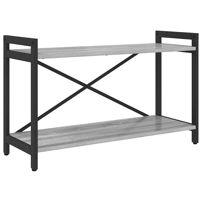 Bibliotecă sonoma gri 80 x 30 x 48.5 cm Lemn compozit - WALTI WALTI