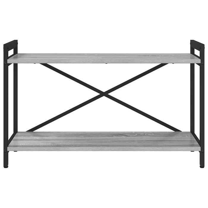 Bibliotecă sonoma gri 80 x 30 x 48.5 cm Lemn compozit - WALTI WALTI