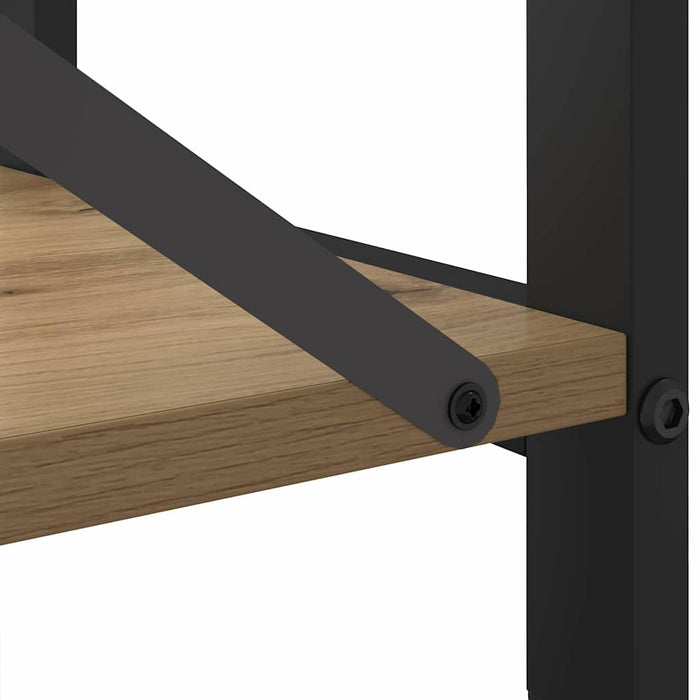 Raft pentru cărți 80 x 30 x 50 cm Lemn prelucrat WALTI