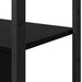 Raft pentru cărți Stejar Negru 80 x 30 x 155,5 cm Lemn compozit - WALTI WALTI