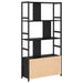 Raft pentru cărți Stejar Negru 80 x 30 x 155,5 cm Lemn compozit - WALTI WALTI