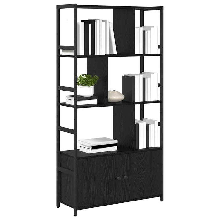Raft pentru cărți Stejar Negru 80 x 30 x 155,5 cm Lemn compozit - WALTI WALTI