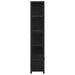 Raft pentru cărți Stejar Negru 80 x 30 x 155,5 cm Lemn compozit - WALTI WALTI