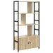 Raft pentru cărți Stejar Sonoma 80 x 30 x 155,5 cm - WALTI WALTI