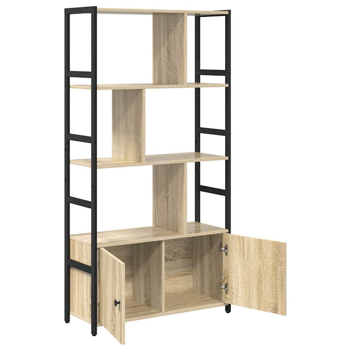 Raft pentru cărți Stejar Sonoma 80 x 30 x 155,5 cm - WALTI WALTI