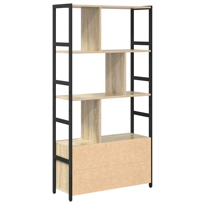 Raft pentru cărți Stejar Sonoma 80 x 30 x 155,5 cm - WALTI WALTI