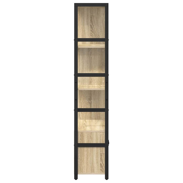 Raft pentru cărți Stejar Sonoma 80 x 30 x 155,5 cm - WALTI WALTI