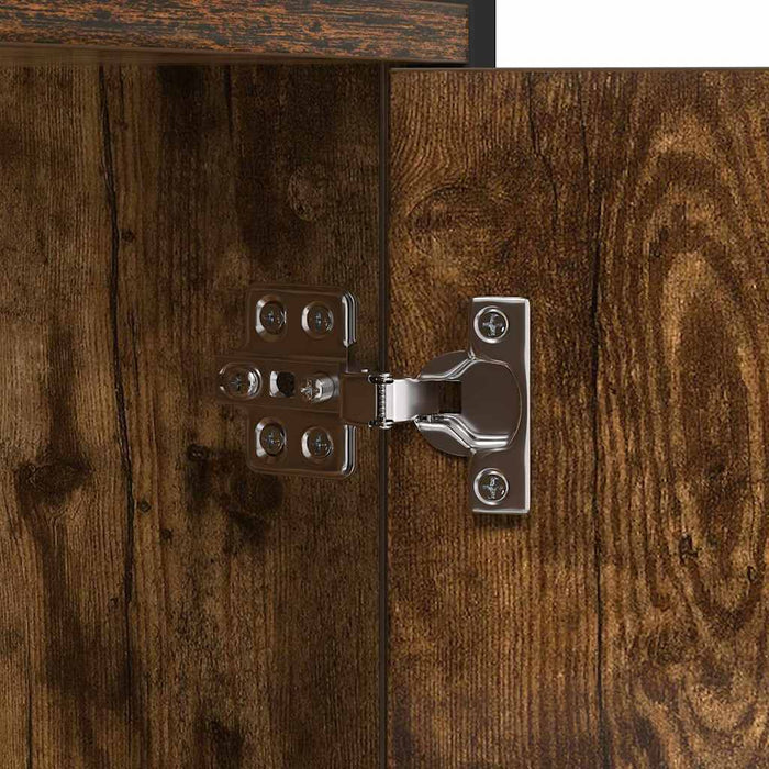 Raft pentru cărți Stejar fumuriu 80 x 30 x 155,5 cm WALTI