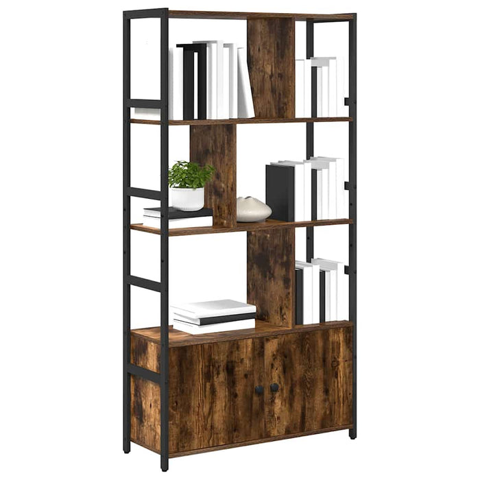 Raft pentru cărți Stejar fumuriu 80 x 30 x 155,5 cm WALTI