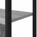 Raft pentru cărți sonoma gri 80 x 30 x 155,5 cm Lemn compozit - WALTI WALTI