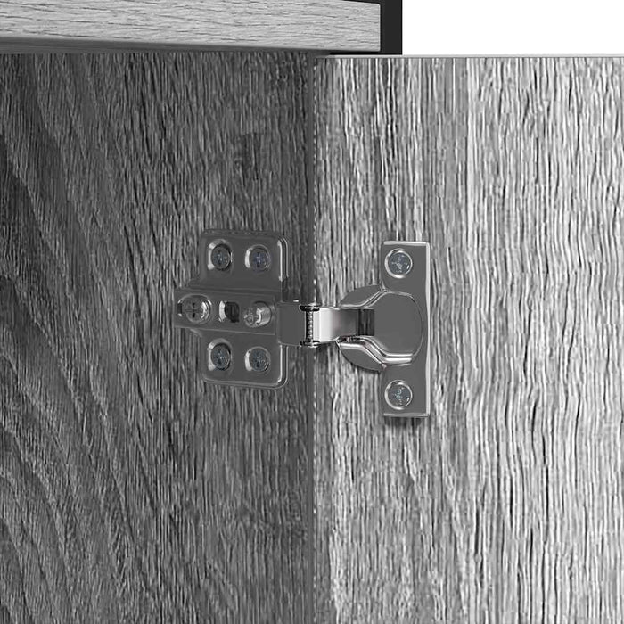 Raft pentru cărți sonoma gri 80 x 30 x 155,5 cm Lemn compozit - WALTI WALTI