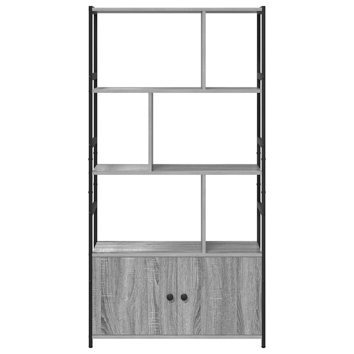 Raft pentru cărți sonoma gri 80 x 30 x 155,5 cm Lemn compozit - WALTI WALTI