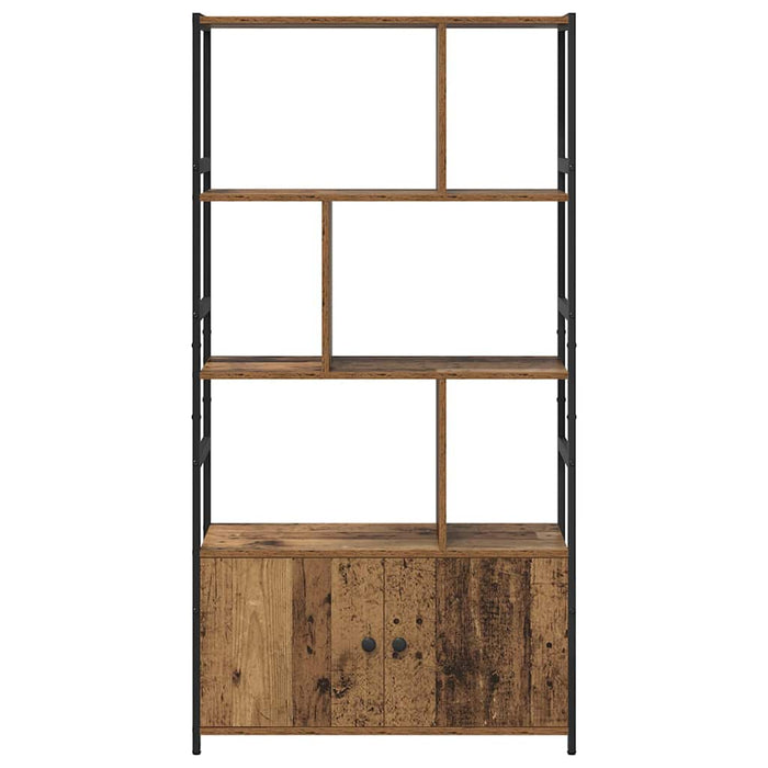 Raft pentru cărți Lemn vechi 80 x 30 x 155,5 cm Lemn compozit - WALTI WALTI