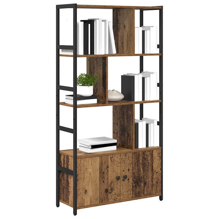 Raft pentru cărți Lemn vechi 80 x 30 x 155,5 cm Lemn compozit - WALTI WALTI