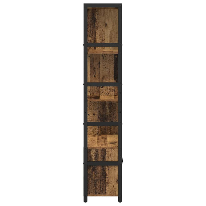Raft pentru cărți Lemn vechi 80 x 30 x 155,5 cm Lemn compozit - WALTI WALTI