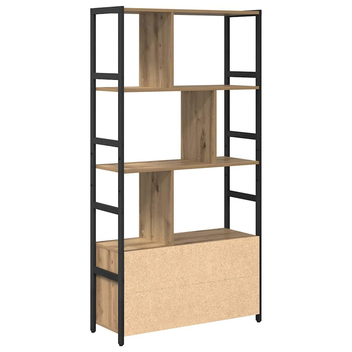 Raft pentru cărți Stejar Artizanal 80 x 30 x 155,5 cm WALTI