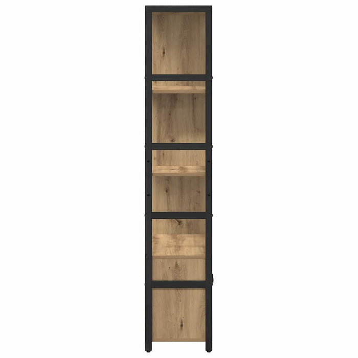 Raft pentru cărți Stejar Artizanal 80 x 30 x 155,5 cm WALTI
