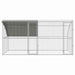 Cușcă pentru pui Argintiu 400 x 200 x 198.5 cm Oțel galvanizat - WALTI WALTI