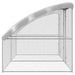 Cușcă pentru pui Argintiu 400 x 200 x 198.5 cm Oțel galvanizat - WALTI WALTI