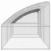 Cușcă pentru pui Argintiu 600 x 200 x 198.5 cm Oțel galvanizat - WALTI WALTI