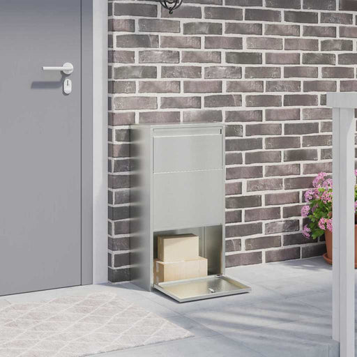 Cutie pentru colet Argintiu 44 x 22 x 82 cm Oțel Galvanizat - WALTI WALTI