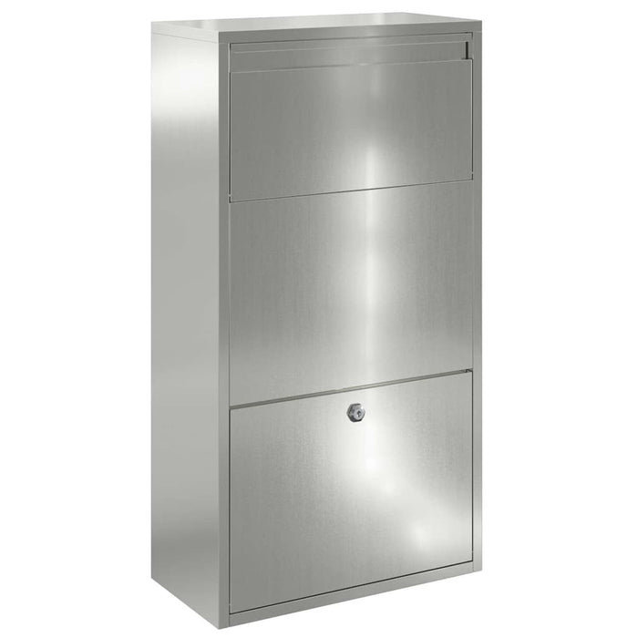 Cutie pentru colet Argintiu 44 x 22 x 82 cm Oțel Galvanizat - WALTI WALTI