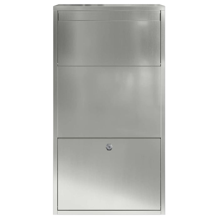 Cutie pentru colet Argintiu 44 x 22 x 82 cm Oțel Galvanizat - WALTI WALTI
