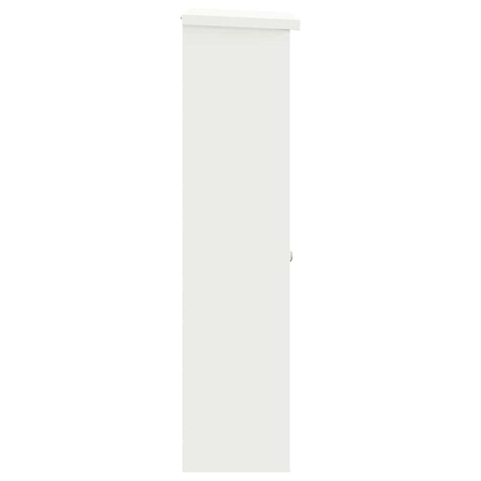 Cutie pentru colet cu depozitare Alb 44,5 x 29 x 110,5 cm Oțel - WALTI WALTI