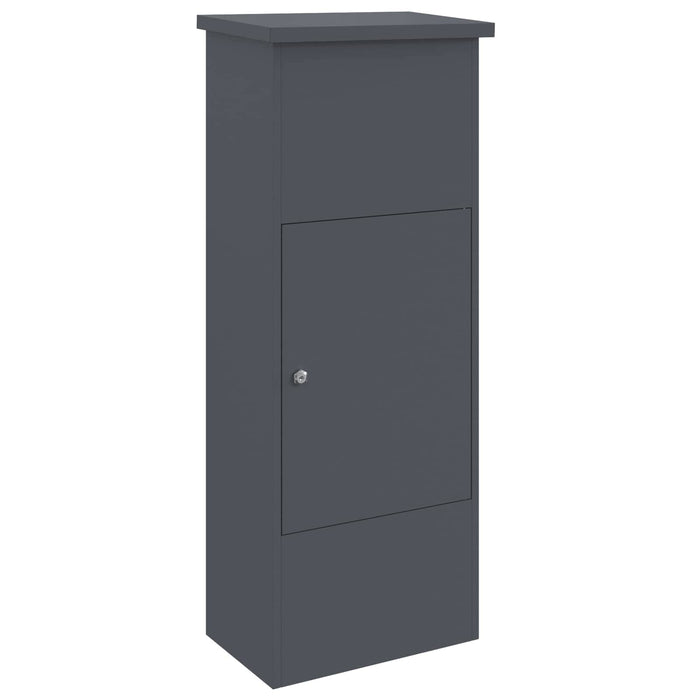 Cutie pentru colet cu ușă Antracit 44,5 x 29 x 110,5 cm Oțel - WALTI WALTI