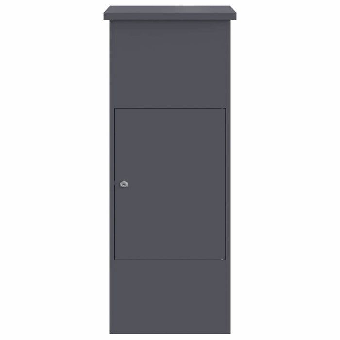 Cutie pentru colet cu ușă Antracit 44,5 x 29 x 110,5 cm Oțel - WALTI WALTI
