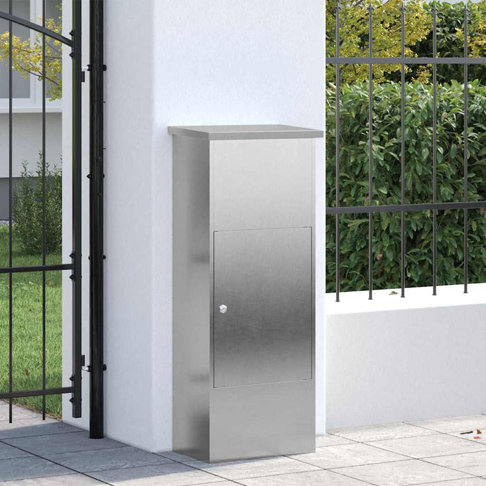 Cutie pentru colet cu depozitare Argintiu 44,5 x 29 x 110,5 cm - WALTI WALTI