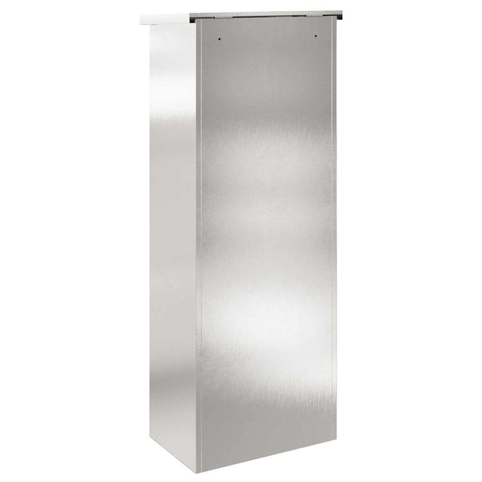 Cutie pentru colet cu depozitare Argintiu 44,5 x 29 x 110,5 cm - WALTI WALTI