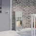Cutie pentru colet Negru 44,5 x 29 x 110,5 cm Oțel Galvanizat - WALTI WALTI