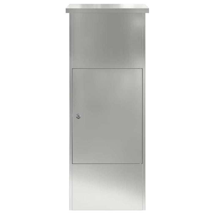 Cutie pentru colet Negru 44,5 x 29 x 110,5 cm Oțel Galvanizat - WALTI WALTI