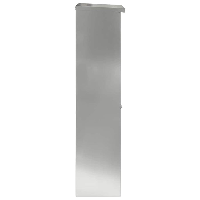 Cutie pentru colet Negru 44,5 x 29 x 110,5 cm Oțel Galvanizat - WALTI WALTI