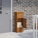 Cutie pentru colet cu depozitare Ruginit 44,5 x 29 x 110,5 cm - WALTI WALTI