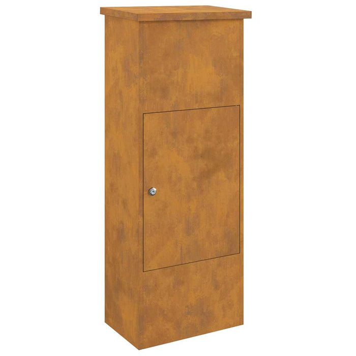 Cutie pentru colet cu depozitare Ruginit 44,5 x 29 x 110,5 cm - WALTI WALTI