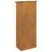 Cutie pentru colet cu depozitare Ruginit 44,5 x 29 x 110,5 cm - WALTI WALTI