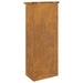 Cutie pentru colet cu depozitare Ruginit 44,5 x 29 x 110,5 cm - WALTI WALTI