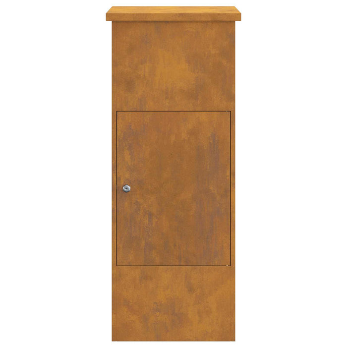 Cutie pentru colet cu depozitare Ruginit 44,5 x 29 x 110,5 cm - WALTI WALTI