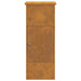 Cutie pentru colet cu depozitare Ruginit 44,5 x 29 x 110,5 cm - WALTI WALTI