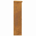 Cutie pentru colet cu depozitare Ruginit 44,5 x 29 x 110,5 cm - WALTI WALTI