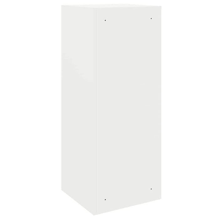 Cutie pentru colet cu depozitare Alb 41 x 38 x 103 cm Oțel - WALTI WALTI