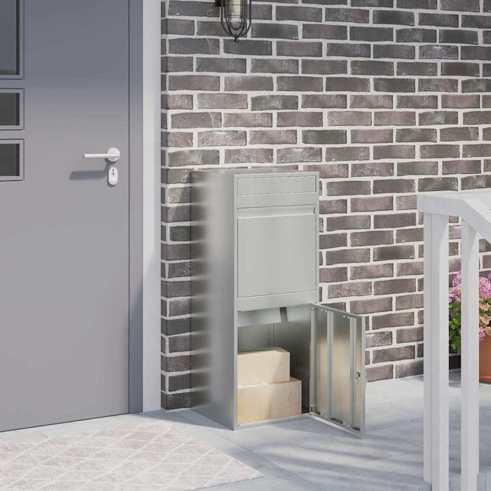 Cutie pentru colet Negru 41 x 38 x 103 cm Oțel Galvanizat - WALTI WALTI
